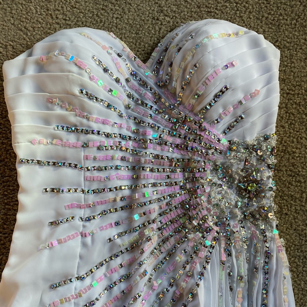 White Prom Dress